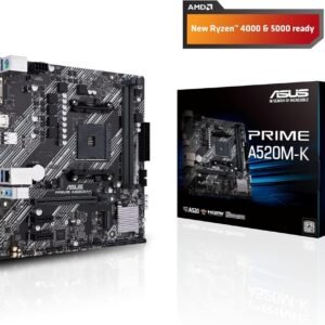 Mother Asus Prime A520m K Csm Am4 Ddr4 64gb Hdmi M2 Matx