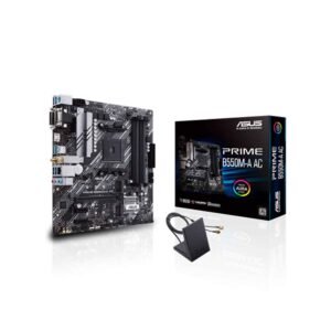 MOTHERBOARD ASUS PRIME B550M-A AC AM4 AMD RYZEN ATHLON MICRO ATX
