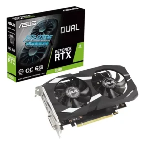 Tarjeta De Vídeo Asus Dual Geforce Rtx 3050 6gb Gdr6 96bits