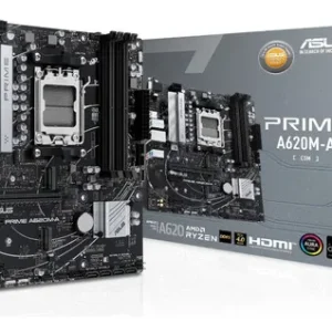 Motherboard Asus A620m-k Csm Amd Pcie 4.0 M.2 Ddr5 Hdmi M-atx