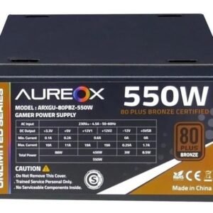 Fuente De Alimentación Aureox Unlimited Series Arxgu-80pbz-550w 550w
