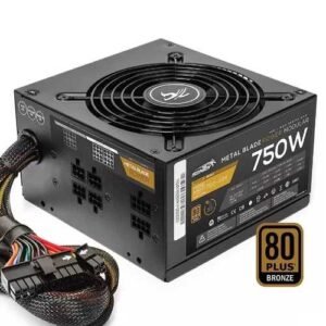 Fuente de Alimentación 750w Sentey Mbp750-gm Atx 3.1 Semi Modular 80 Plus Color Negro
