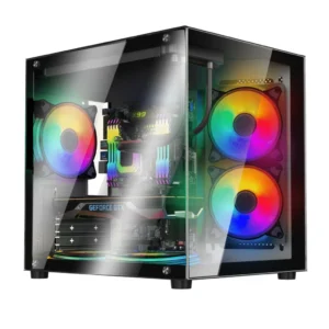 SENTEY GAB A8 BLACK 3.0/2.0 5 FANS GLASS